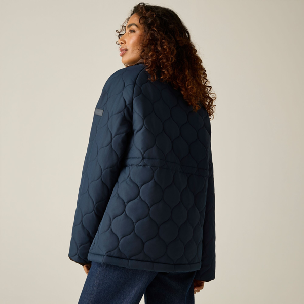 Regatta Womens Amira Quilted Padded Jacket - Navy