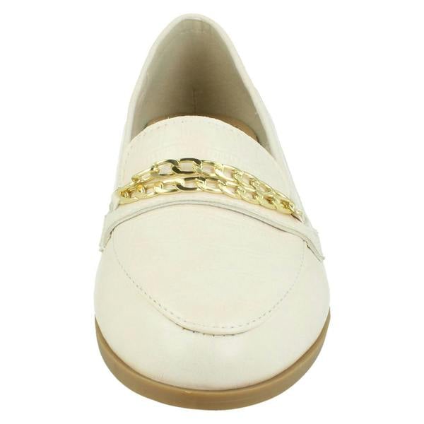 Spot On Ladies Spot On Croc Print Loafers F80537