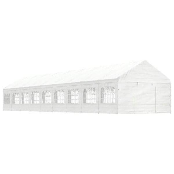Berkfield Gazebo with Roof White 20.07x4.08x3.22 m Polyethylene