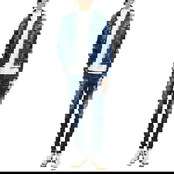 Dsquared2 Dan Jean Jacket Navy Blue W30