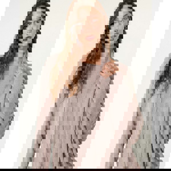 Blue Vanilla Scarf Cut And Sew 2in1 Jumper