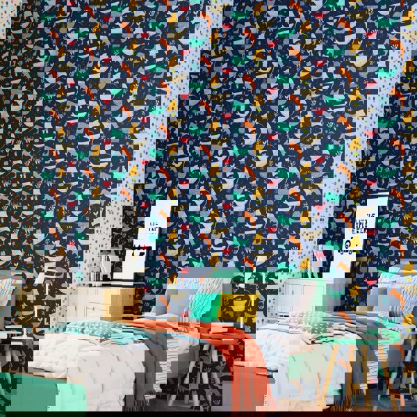 Hoopla Walls Ocean Adventure - Inky Mix 10m Wallpaper