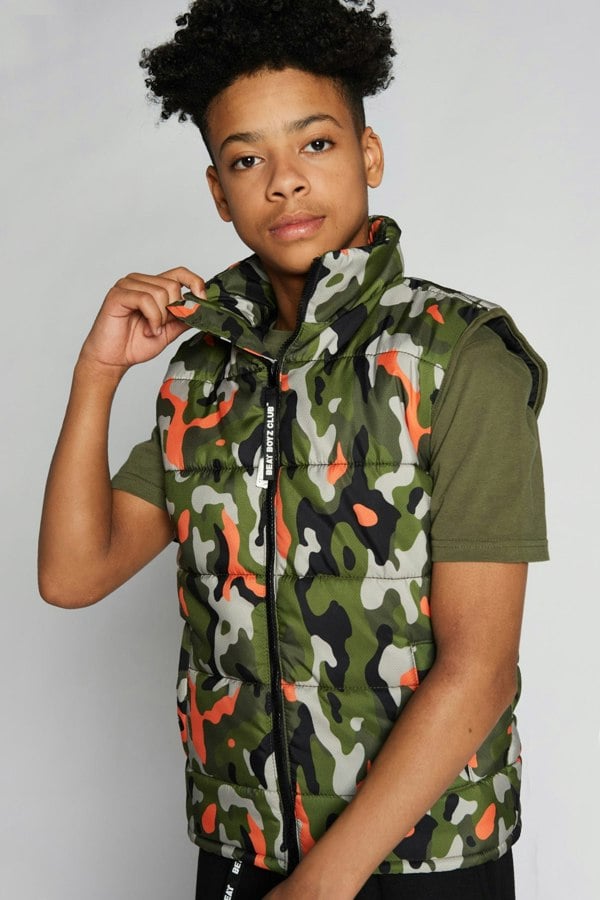 Beat Boyz Club Base Gilet - Khaki