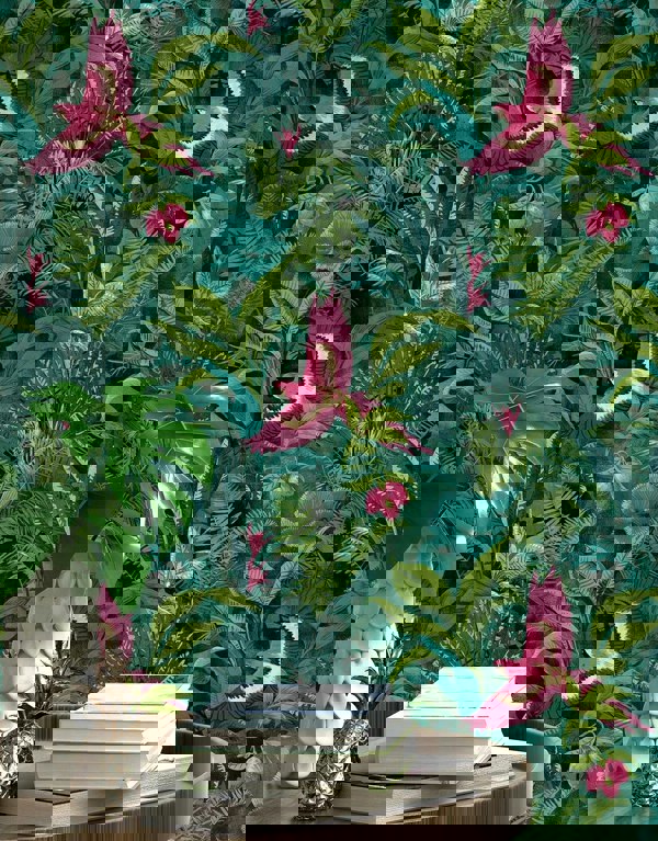 Bird Of Paradise Tropical Jungle Wallpaper