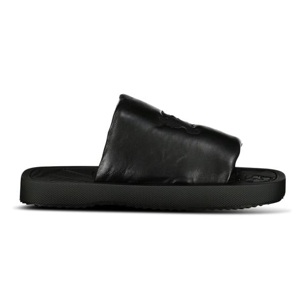 Burberry EKD Slab Logo Sliders Black - chancefashionco