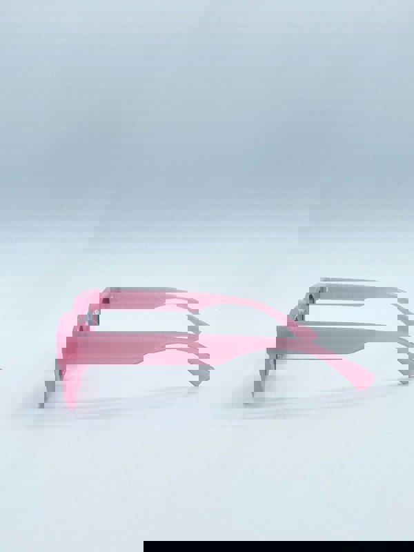 SVNX Chunky Square Frame Sunglasses in Pink