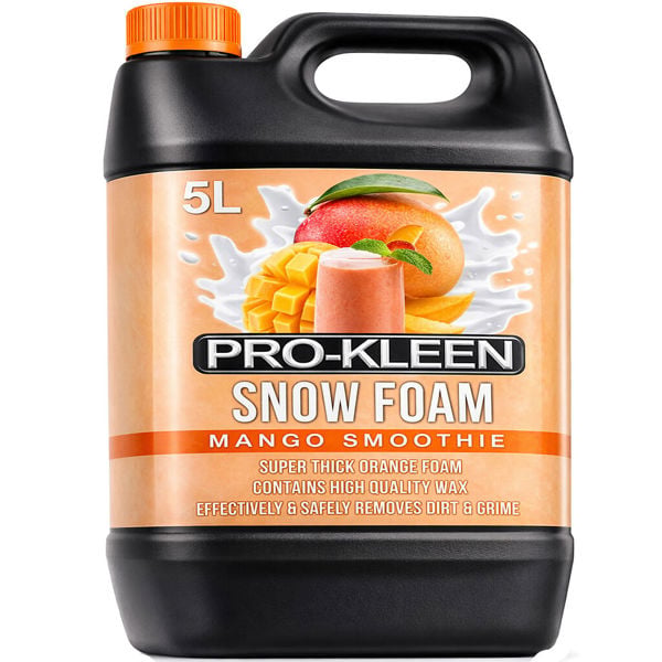 ProKleen Pro-Kleen 10L Mango Smoothie pH Neutral Snow Foam with Wax Super Thick & Non-Caustic Foam