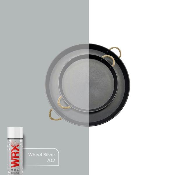 WRX 12X WRX Wheel Silver Spray Paint 400ml