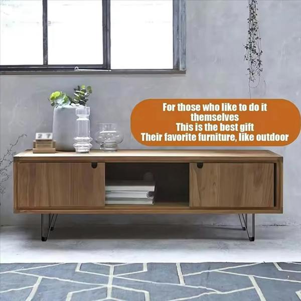 Havendro 4PCS Heavy Duty Steel Table Legs Furniture Support Feet for Cabinet TV Stand
