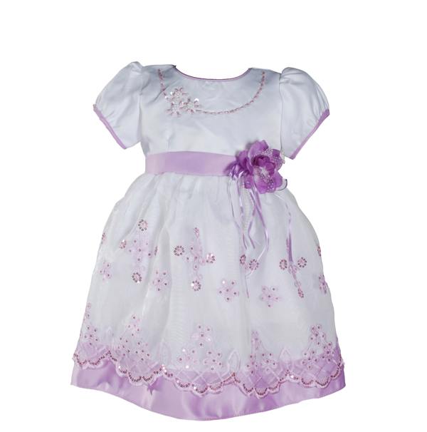 Cinda Embroidered  Floral  Dress