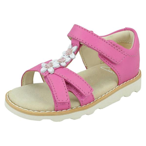 Clarks Girls Clarks Casual Sandals Crown Flower