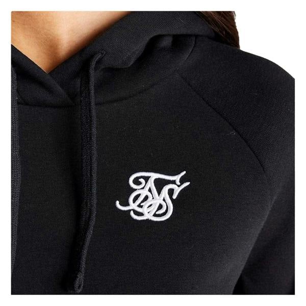 SikSilk Womens/Ladies Regular Pullover Hoodie - Black - 