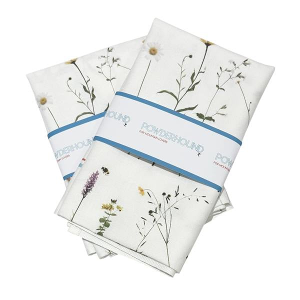 Powderhound Alpine Flower Tea Towel