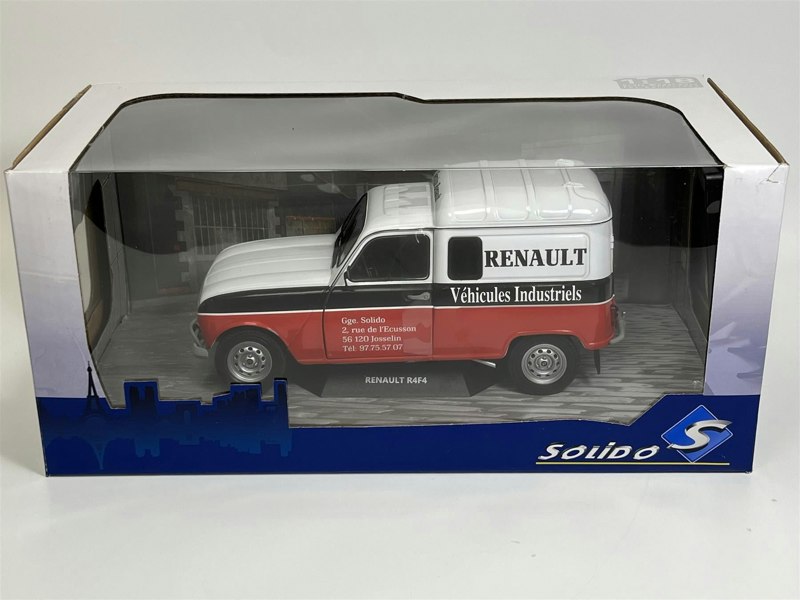 Solido Renault R4 F4 Renault Vehicule Industriel 1988 1:18 Scale 1802206