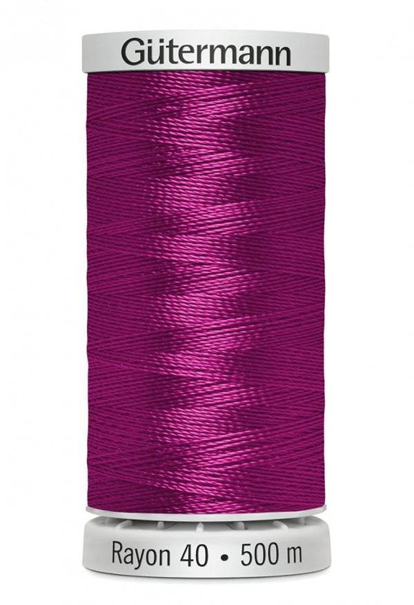 Gutermann No 40 Sulky Rayon Embroidery Thread 500m Rayon Thread Suitable For Embroidery