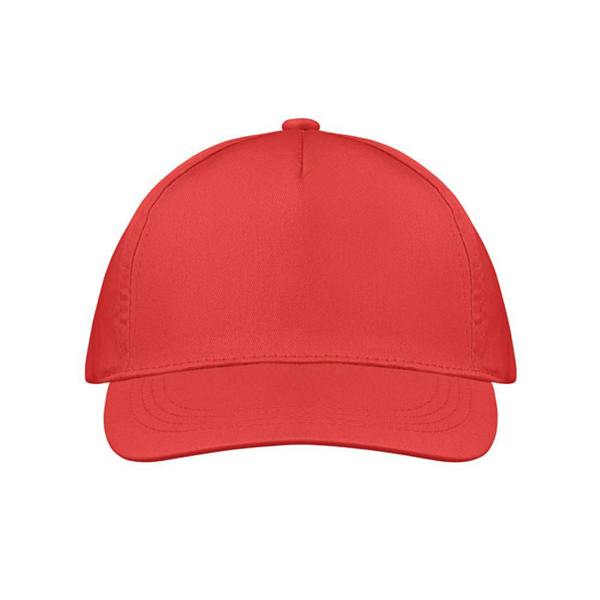 MidOcean Buzz 5 Panel Baseball Cap - Red - 