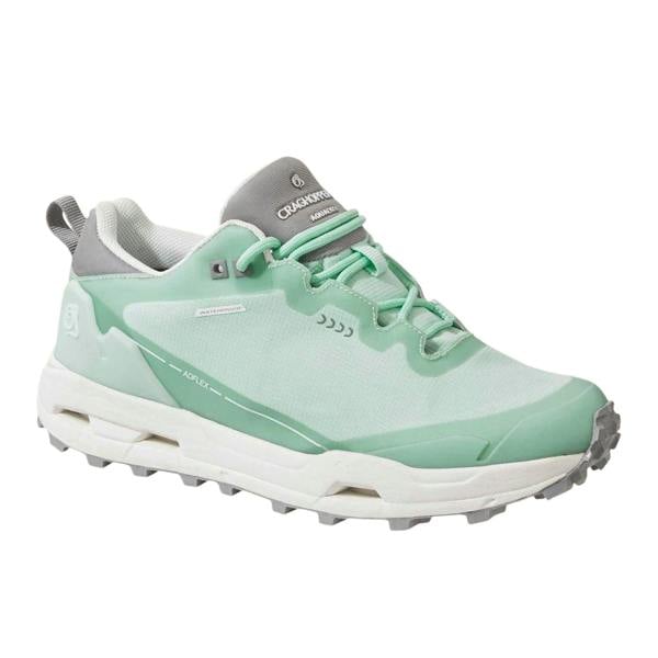 Craghoppers Womens/Ladies Adflex Lace Up Flat Trainers - Pool/White - 