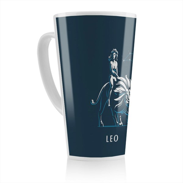 Benjamin Tate Design Zodiac Leo Dining Latte Mug
