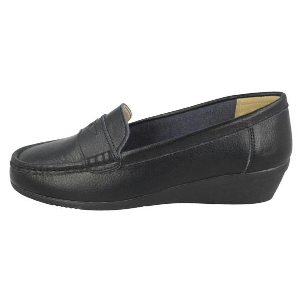 Down to Earth Ladies Down To Earth Leather Loafers F90064