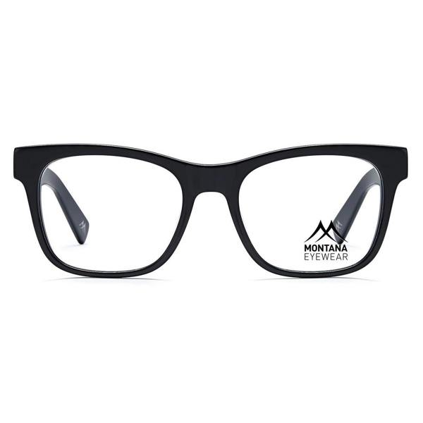 Montana Glasses Frames MA48 Shiny Black Men Women