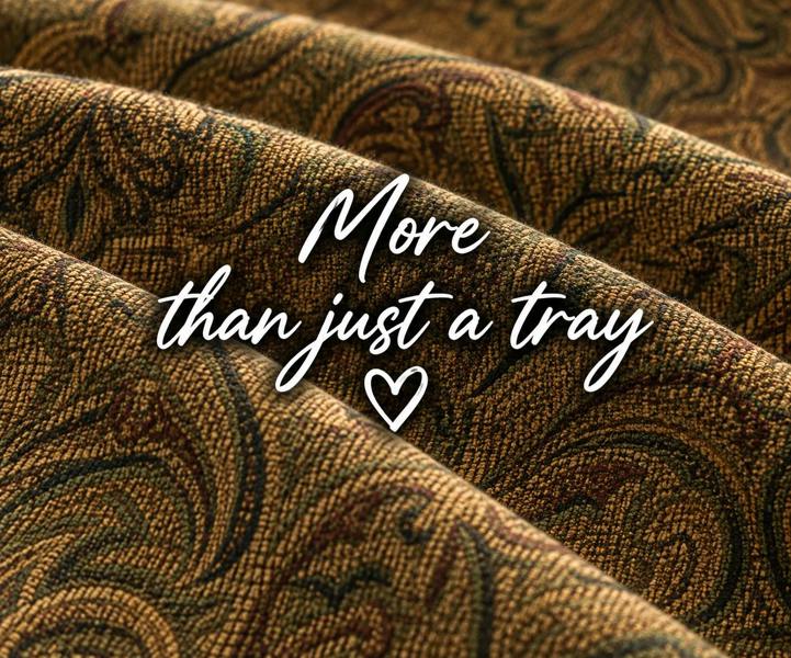 Made in the Mill Luxury Templeton Tapestry Lap Tray with Bean Bag Base