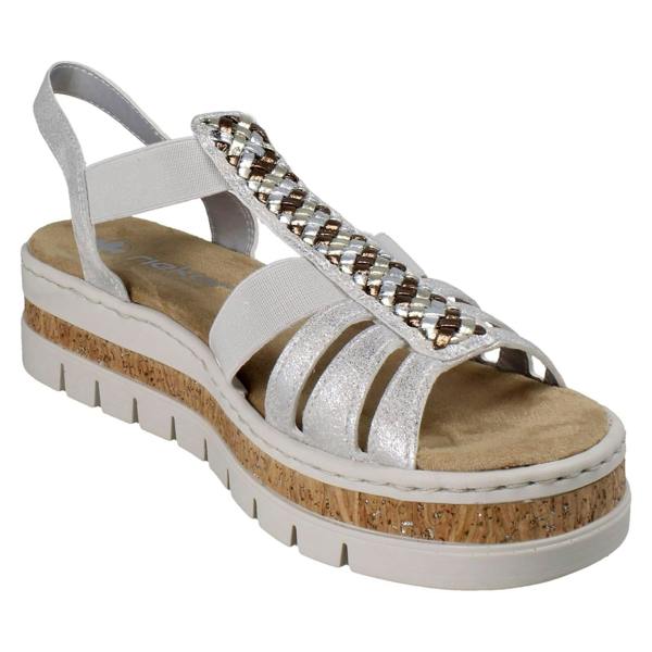 Rieker Ladies Rieker Wedge Sandals V4918