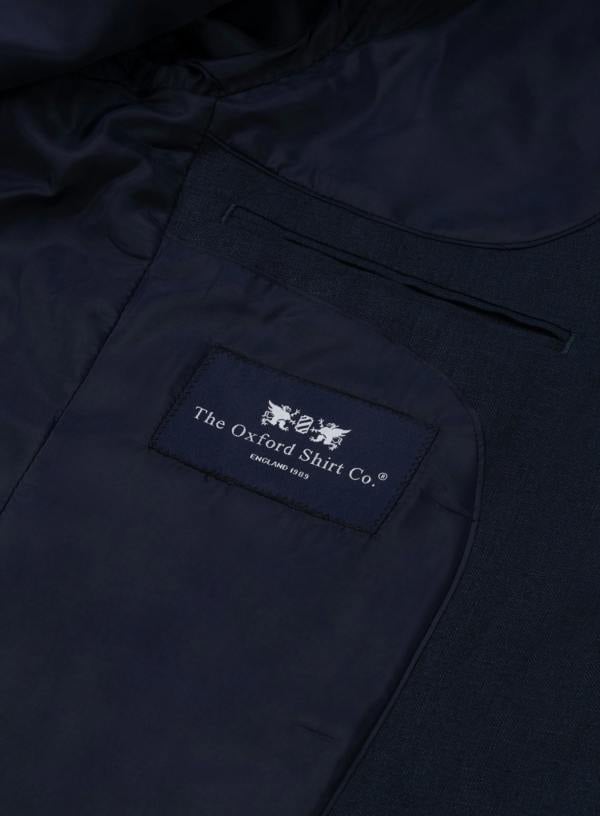 Linen Blazer - Navy