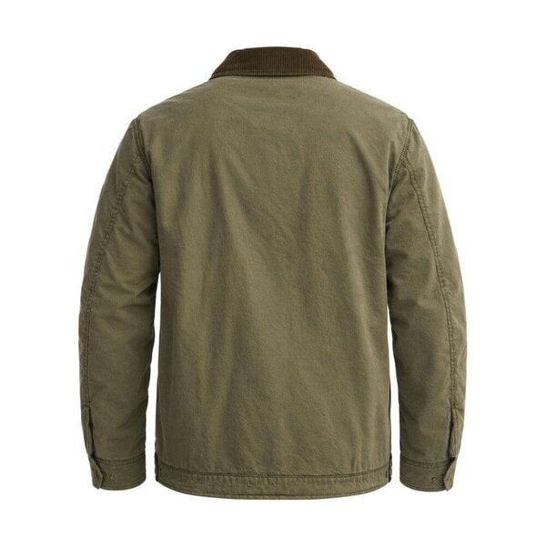 Barbour International Winter Drifter Washed Waxed Jacket Olive Night