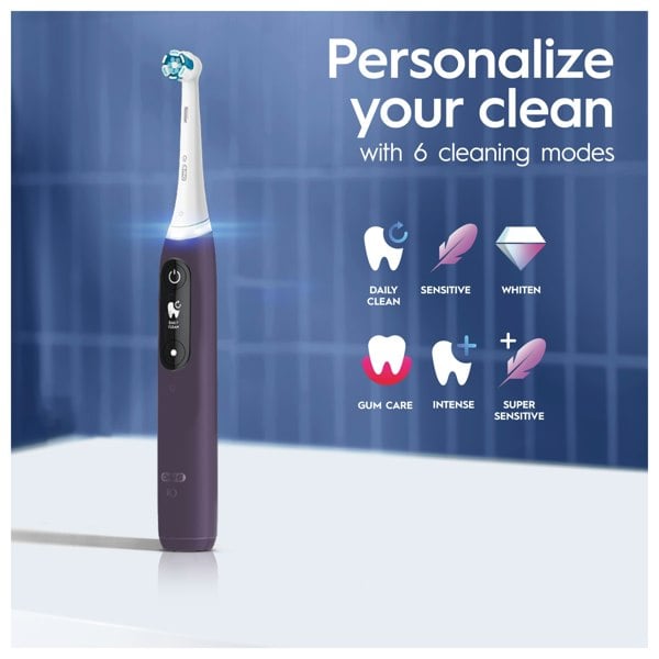 Oral-B iO 8 Electric Toothbrush - Violet