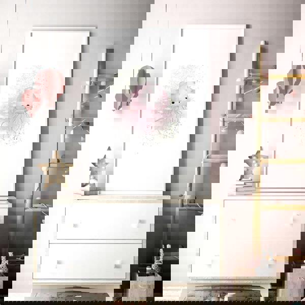 Mermaid Decorations Bedroom | Set of 3 wall art prints