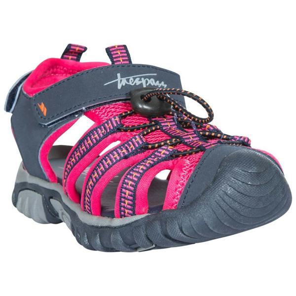 Trespass Childrens/Kids Nantucket Active Closed Toe Beach Sandals - Heather Rose - 