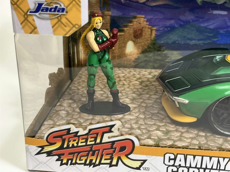 Jada Cammy Street Fighter and 1969 Chevrolet Corvette Stingray ZL1 1:24 253255061 30837