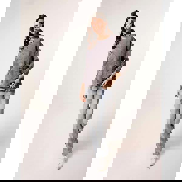 Blue Vanilla Bow Sweatshirt