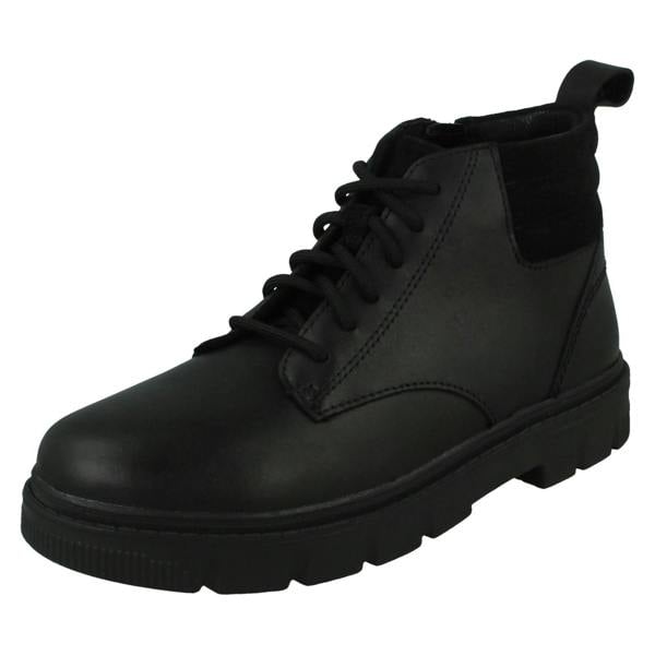 Clarks Boys Clarks Lace Up Ankle Boots Lorcam Trail