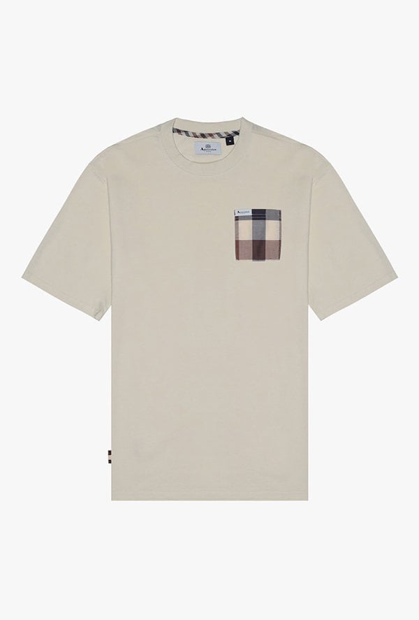 Aquascutum Macro Club Check T-Shirt