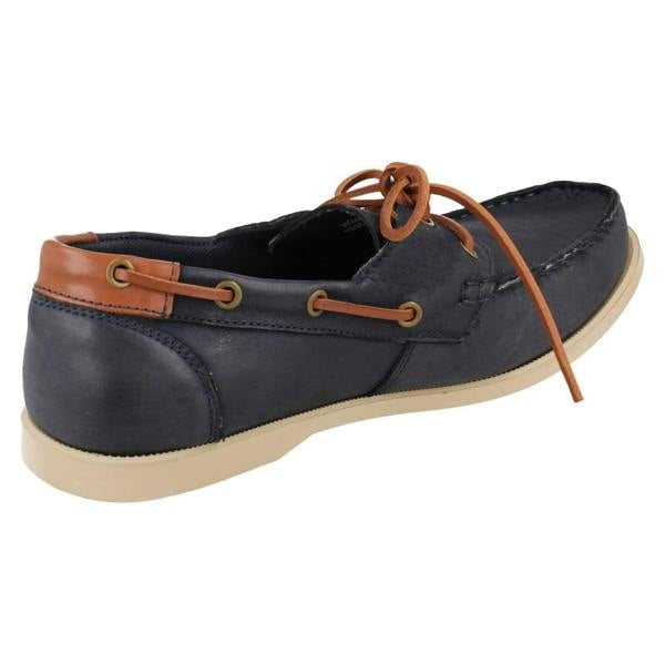 Thomas Blunt Mens Thomas Blunt Lace Up Leather Deck Shoes A2222