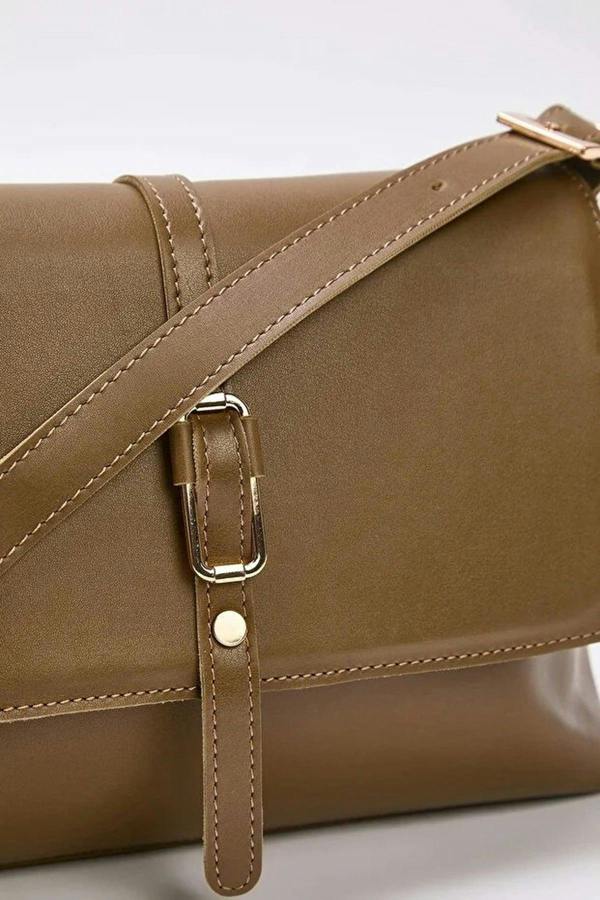 WOVCOR Women's Mini City Shoulder Bag with Metallic Details