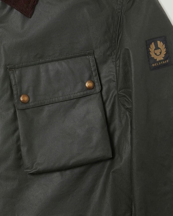 Belstaff Ground Mens Jacket - Faded Olive