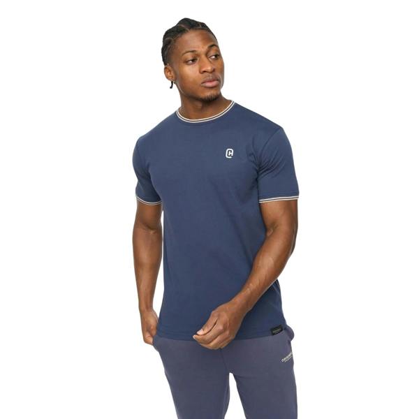 Crosshatch Mens Preece T-Shirt - Navy - 