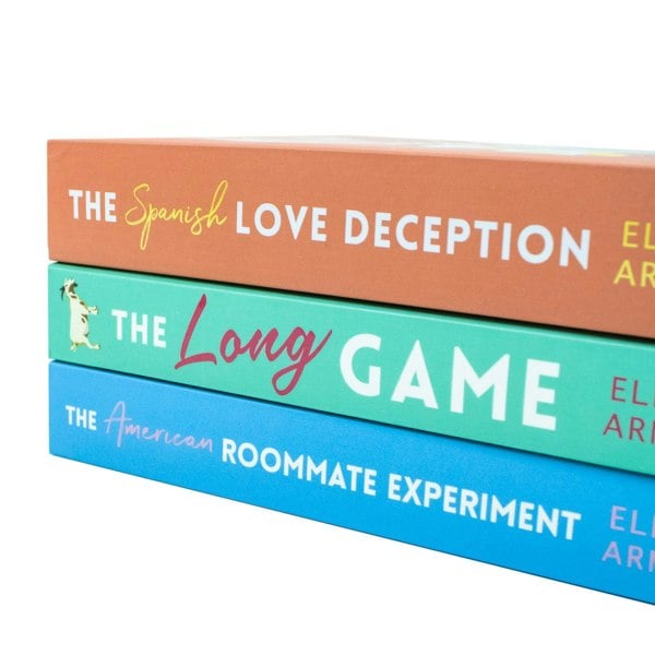 Elena Armas 3 Book Set The Spanish Love Deception, The American Roommate Experiment & The Long Game