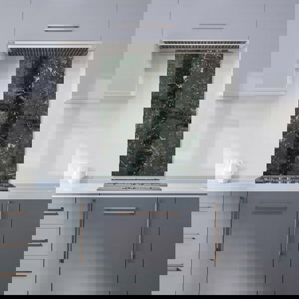 Warren Reed - Designer Shabby Green Quartz Effect Kitchen Splashback