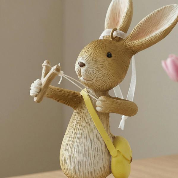 Garden Greatness Sculptural Spring Rabbit Ornament