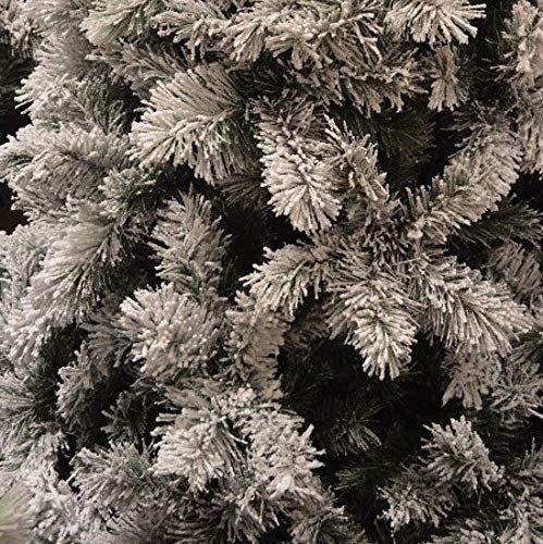 Samuel Alexander 4ft Snowy Imperial Pine White Green Fir Artificial Christmas Tree