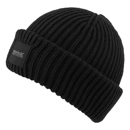 Regatta Unisex Adult Connora Fisherman Christian Lacroix Knitted Beanie - Black
