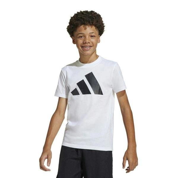 Adidas Childrens/Kids T-Shirt - White/Black - 
