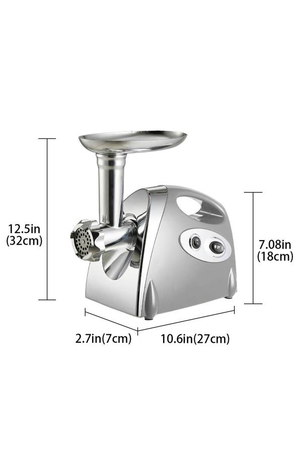 Living and Home 2800W Electric Meat Grinder Mincer Mixer Kitchen Tool Food Processor