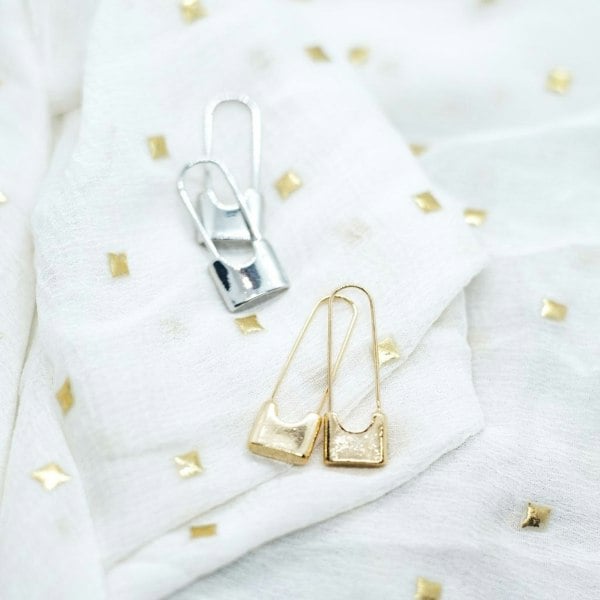 Drop Creative Paperclip Earrings