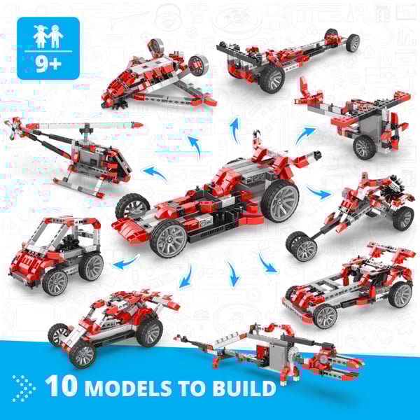 Inventor Motorised: Race Car with 10 bonus models