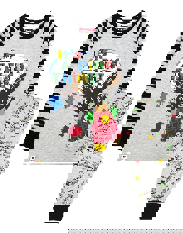 Bing Bunny Boys Grey Bing Long Sleeve Long Leg Pyjama Set [dis]