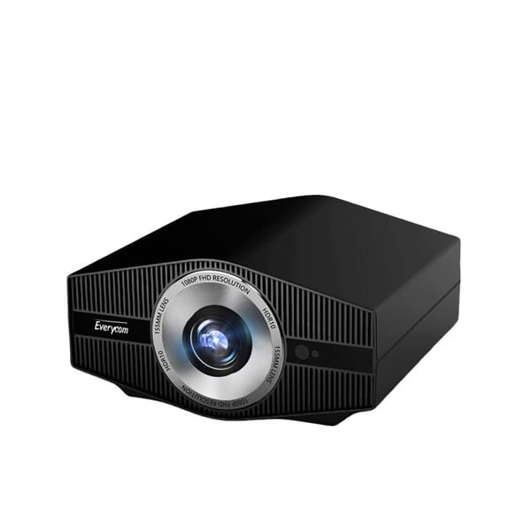 Everycom LCD projector Full HD 1080p – 700 ANSI lumens, 70-260 inches, Android 12, autofocus, 20W speakers